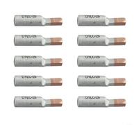 DTLC Lot de 10 cosses de câble pour disjoncteurs pour connexions d'alimentation électrique de 10 mm2 à 95 mm² (DTLC-25)