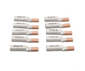 DTLC Lot de 10 cosses de câble pour disjoncteurs pour connexions d'alimentation électrique de 10 mm2 à 95 mm² (DTLC-16)