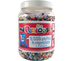 DTM Baril 8000 perles Perlou 3 Plaques et feuilles