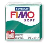 Staedtler – Pâte polymère FIMO Soft – Vert émeraude – 56 g