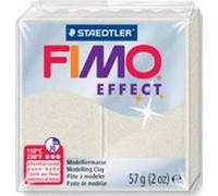 Staedtler Pâte à modeler Fimo® effect 8020-08 Effet métallique blanc nacré 57 g