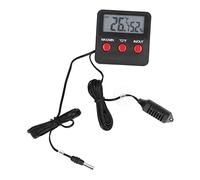 DTM - Mini indicateur numérique d’humidité et de température 74, thermomètre-hygromètre d’intérieur avec sonde externe, capteur de température et d’humidité en temps réel pour