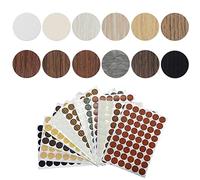 Dtoterul Cache Vis Autocollant Cache Vis 648 Pièces Couvre Vis Imperméable Autoadhésif Autocollants Cache Couvre Vis Cache Trou de Vis pour Meuble Placard Armoire Table Chaise,12 Couleurs