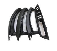 Dtpnoa poignées intérieures voiture Pour BMW Pour X5 Pour X6 E70 E71 E72 2007 2008 2009 2010 2011 2012 2013 2014 Poignée De Porte Intérieure En Cuir Complète(RHD Black 7pcs)