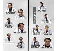 DTREEL Aimants Mignons De Réfrigérateur De Régime avec des Dictons De Dr. Nowzaradan - Parfait for Ajouter Une Touche d'humour Et D'inspiration À Votre Vie Quotidienne.(24pcs)