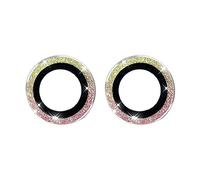DTREEL Bling Tiny Alloy Camera HD Glass Protector for Samsung Galaxy Z Flip Glitter 5 Flip5 Lens Locator ZFlip5