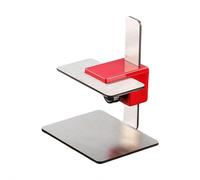 DTREELS Installation de porte d'armoire, outil d'installation d'armoire, longueur réglable, gabarit polyvalent, compact et robuste pour fixer des charnières, outil d'installation d'armoire portable