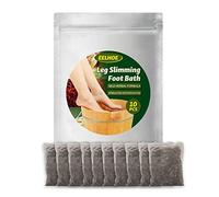 DTREELS Lot de 10/20/30/50 pièces de bain amincissant pour les pieds - Purime lympatique - Drainage lympatique - Gingembre - Produits pour les pieds - Poudre Dropship