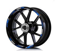 DTSGCX Kit d'autocollants Autocollants Réfléchissants pour Jantes De Moto pour Forza 125 250 300 350 750(Style 2)