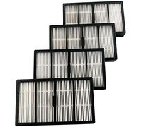 Dttery 4643682 Lot de 4 filtres HEPA haute efficacité pour aspirateurs robots iRobot Roomba S9 S9+ Plus