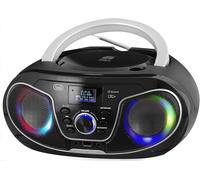 DTUB-Cmp 588 Dab Stéréo Portable Avec Radio Dab/Dab+ Et Fm Avec Rds,Écran Dot Matrix Haute Lisibilité,Cd,Mp3,Usb,Aux-In,Bluetooth,Prise Casque