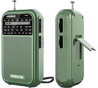 DTUB-D220 Radio Portable Fm/Am/Sw,Mini Radio À Piles Survie (Aa) Avec Réception Haute Performance,Transistorradio Pour Cadeau,Famille,Séniors(Vert)