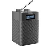 DTUB-Dab/Dab+ Radio Numérique Et Fm,Radio Intégrée Alimentée Par Batterie 2200 Mah,Portable & Rechargeable Dab Radios Avec Disque Bluetooth/U,80 Stations Préréglées,Prise Casque,Ecran Led