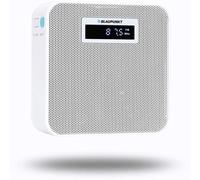 DTUB-Prb 100 - Radio Fm Avec Bluetooth,Kit Mains Libres,10 Heures D'Autonomie De La Batterie,Batterie Externe,Petit Plug In Radio,Prise De Charge Usb,Aux In,Radio Fm Pour Prise De Courant,