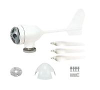 DTUcacochymic 15KW 10KW 20KW 24V 48V Moulin à vent basse vitesse Sortie AC Kit complet pour maison, ferme, éclairage de rue, bateaux (avec contrôle MPPT, 12 V 15 KW)
