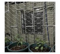 DTVEW 304 Filet de Corde en Acier Inoxydable, Sécurité Balcon 5cm/2mm Jardinage Plantes, Prévention Chutes(2.5x8m)