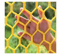 DTVEW Filet en Corde Polyester de Clôture 4,5cm/5mm Prévention des Chutes dans Les Escaliers Sécurité pour Balcon Extérieur(0.8x22m/2.6x72.2ft)