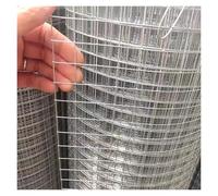 DTVEW Grillage Métallique en Acier Inoxydable 304, Mesh Fine 1cm/0.8mm Grillage pour L'élevage de Volailles, Clôture de Protection pour Le Jardin(0.5x5m)