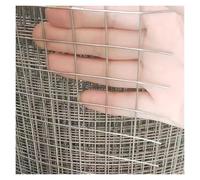 DTVEW Grille Métallique Maille Toile INOX, Grillage Rigide, Trou de Maille 20mm Filet D'élevage de Volailles, Clôture D'escalier de Balcon(0.5x1m/1.6x3.3ft)