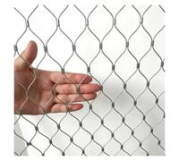 DTVEW Grille Métallique Mesh Toile INOX, Filet de Sécurité pour Balustrades