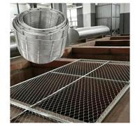DTVEW Mailles Grille MéTallique Filet de Corde en Acier Inoxydable 304 | Barrière de Protection pour Balcons, 10cm/2mm Filet de Sécurité Décoratif pour Jardins et Fermes(0.8x17m)