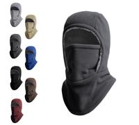DTVKTZ Winter Warmth 2-in-1 Hat Face Mask, Unisex Windproof & Warm Balaclava, for Outdoor Activities Brave The Cold (Dark Grey)