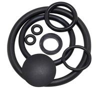 DTW Bouteille d'eau anti-poussière de 14 litres et pièces de rechange, blanc, Replacement Seal Kit, Moderne