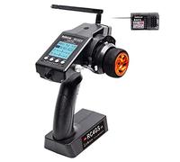 DTXMX Radiolink RC4GS V3 2.4Ghz 5CH RC Transmetteur Télécommande avec R6FG Gyro Récepteur pour RC Voiture Bateau Réservoir Véhicule