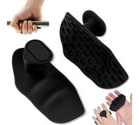 DTXYBC Poignées de Protection des Mains, 1 Paire Silicone Grip Pads pour Pull Ups, Fitness Grip Pads en Caoutchouc, Poignées Antidérapantes pour Haltérophilie, Musculation, Crosstraining