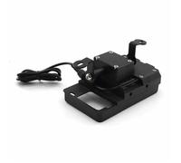 DTYBJN Support de Plaque de Navigation GPS pour Pare-Brise, Compatible avec Les Accessoires de Moto Compatible avec Yamaha Tracer 700 Tracer 7 GT Support de Navigation(Set)