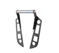 DTYBJN Support d'extension de Navigation GPS pour téléphone Portable, Compatible avec la Moto Compatible avec BMW C400X 2019-2025, en Aluminium CNC Support de Navigation(Bracket - 22MM)