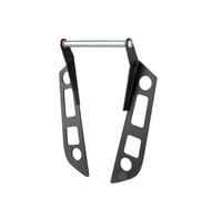 DTYBJN Support d'extension de Navigation GPS pour téléphone Portable, Compatible avec la Moto Compatible avec BMW C400X 2019-2025, en Aluminium CNC Support de Navigation(Bracket - 12MM)