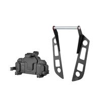 DTYBJN Support d'extension de Navigation GPS pour téléphone Portable, Compatible avec la Moto Compatible avec BMW C400X 2019-2025, en Aluminium CNC Support de Navigation(12MM-1set)