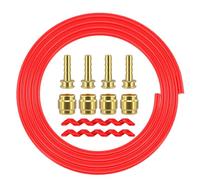 DTYBJN Tuyau de Frein à Disque hydraulique, boîtier de Tube de vélo adapté à Shimano adapté à Magura adapté à Sram SM-BH90 BH59(Fit Magura-Red)