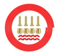 DTYBJN Tuyau de Frein à Disque hydraulique, boîtier de Tube de vélo adapté à Shimano adapté à Magura adapté à Sram SM-BH90 BH59(BH59-Red)