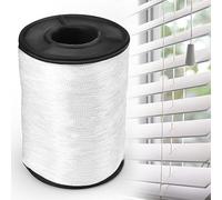 DTYGUIXE 1.0MM Corde d'Ombrage Tressé 150 Mètres Corde Tressée pour Stores Corde ou Drisse Tresse polypropylène Blanche Rouleau de Cordon Tressé en Polypropylène Corde de Survie pour Stores