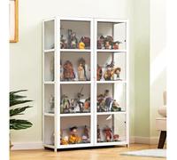 Dtyubfg Armoires de curiosités Vitrine de curiosités Vitrine de curiosités Vitrines pour Objets de Collection Vitrine Vitrine en Verre Cabinet de curiosités Armoire de vitrine de Figurine Armoire