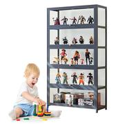 Dtyubfg Armoires de curiosités - Vitrine de curiosités Vitrines pour Objets de Collection Vitrine Vitrine en Verre Cabinet de curiosités Armoire de vitrine de Figurine Armoire