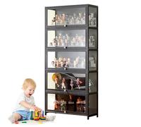 Dtyubfg Armoires de curiosités - Vitrine de curiosités Vitrines pour Objets de Collection Vitrine Vitrine en Verre Cabinet de curiosités Armoire de vitrine de Figurine Armoire