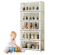 Dtyubfg Armoires de curiosités - Vitrine de curiosités Vitrines pour Objets de Collection Vitrine Vitrine en Verre Cabinet de curiosités Armoire de vitrine de Figurine Armoire