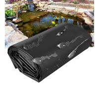 Dtyubfg Grand Bâche pour Bassin imperméable 7×7m, revêtement de Bassin imperméable, bâche de Bassin Robuste, Bâche D'étang Jardin Noir pour Cascade de Jardin, Fontaines, Jardins d'eau Cascades