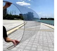 Dtyubfg Plaque Acrylique Polycarbonate, Panneau Durable PC,Isolation Phonique et Réduction du Bruit, Résistant Aux Chocs Et Aux Éclats, Bonne transmission de la lumière, pour Toits,Garage,Marquise