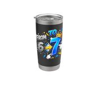 Du 6 au 7e anniversaire des enfants Gobelet isotherme en acier inoxydable double paroi