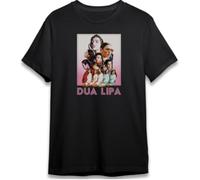 du%a Li%pa T T-Shirts à Manches Courtes Poster Fan Art Anniversary for The First Album Top Tee Classic Vintage Retro Style 90s Music for Men and Women(Medium)