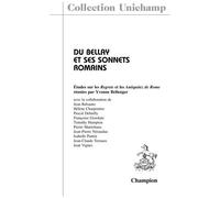 Yvonne Bellenger, Du Bellay et ses sonnets romains, Études sur Regrets et Antiquitez de Rome, broché