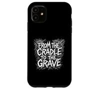 du Berceau à la Tombe, Design Punk Rock, métal et Grunge Coque pour iPhone 11