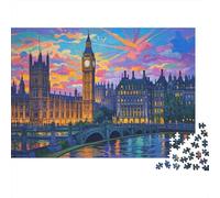 du Big Ben1000 Piece Jigsaw Puzzle for Adults Educhational Games artFun and Challenging for Home Decoration Great Cadeau Idea38x26cm/1000pcs