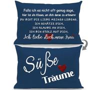 « Du bist die Liebe meines Lebens ich schätze dich ich glaube an dich ich bin stolz auf dich ich liebe dich meine Frau Erinnerung Kissenbezüge für Ehefrau Geburtstag Valentinstag Weihnachten Geschenk