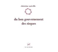 Du bon gouvernement des risques