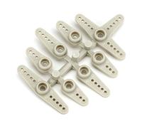 Du-Bro 674 Super Strength Servo Arms Standard Jr Servos (8-Pack)